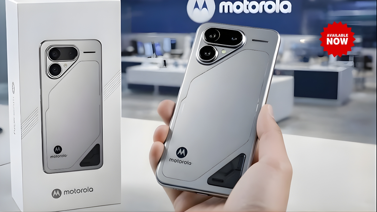 Motorola’s New Premium 5G 2026 Phone Unveiled: 350MP Camera, 20GB RAM, Steel Design