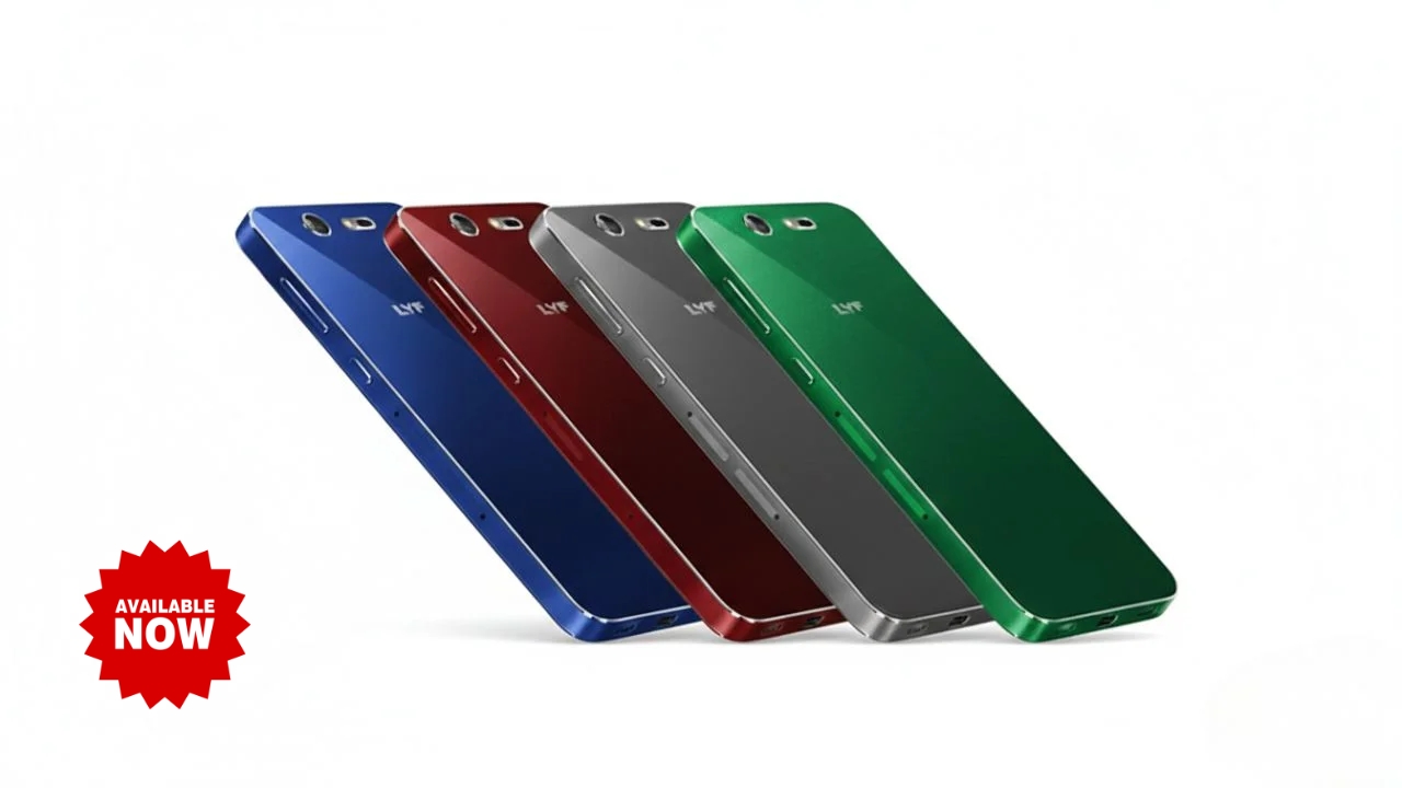 Jio LYF 5G 2026 Launched at ₹5,000 With 100MP Camera and 256GB Storage