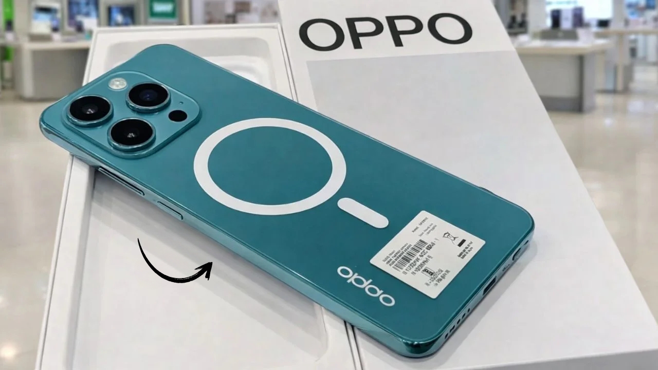 Oppo Smartphone Launched with 420MP Camera and Huge 7700mAh Battery at just ₹9,999